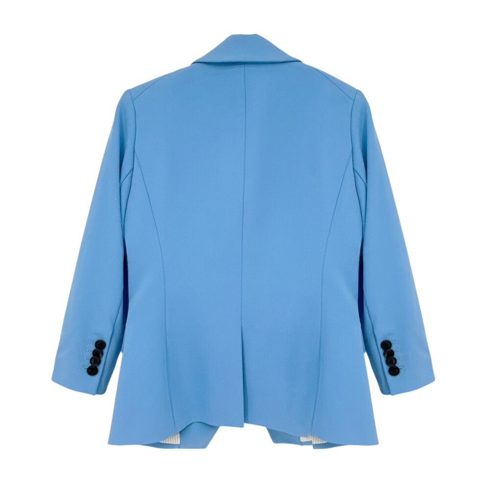 VERONICA BEARD Empire Scuba Dickey Jacket in Cornflower 2 - Picture 5 of 12
